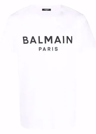 Balmain футболка с логотипом