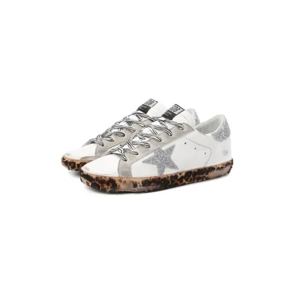 Кожаные кеды Superstar Golden Goose Deluxe Brand