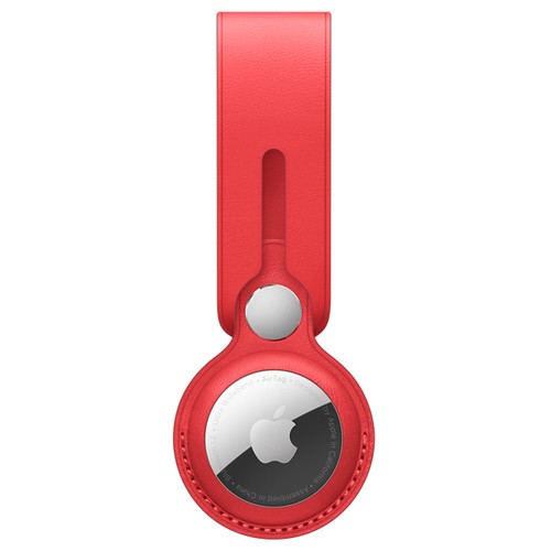 AirTag Leather Loop (PRODUCT)RED