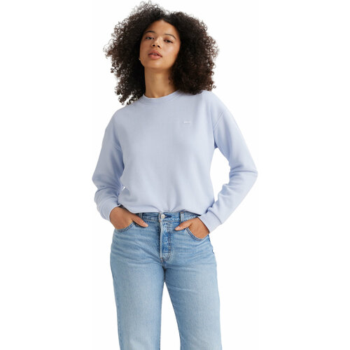 Свитшот Levi's Women Everyday Sweatshirt Blues, размер M, , голубой