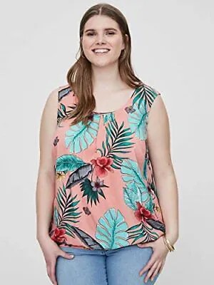 Женская блузка без рукавов Junarose Izador Wresta, разноцветная, США 24