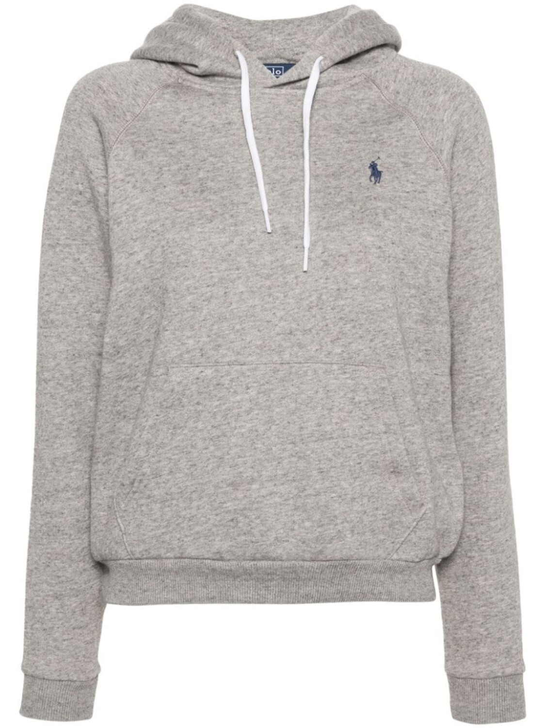 Polo Ralph Lauren худи с вышитым логотипом, серый