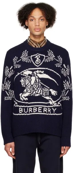 Темно-синий свитер EKD Burberry