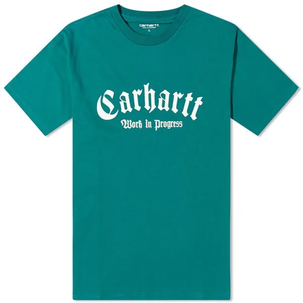 Футболка Carhartt Wip Onyx, цвет Chervil & Wax
