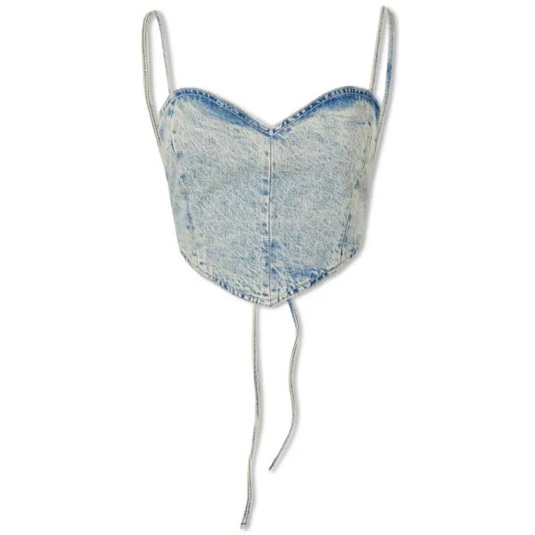 Топ AVAVAV Denim Heart Top