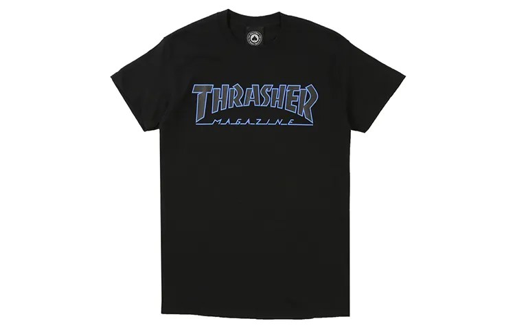 Thrasher Футболка унисекс «Трэшер», Черный