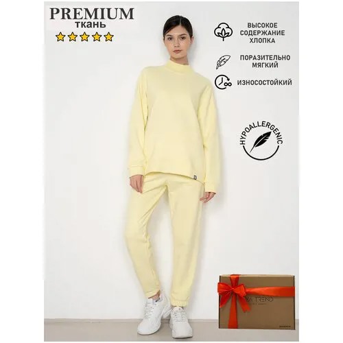 Спортивный костюм женский джоггеры свитшот с горлом YA TREND