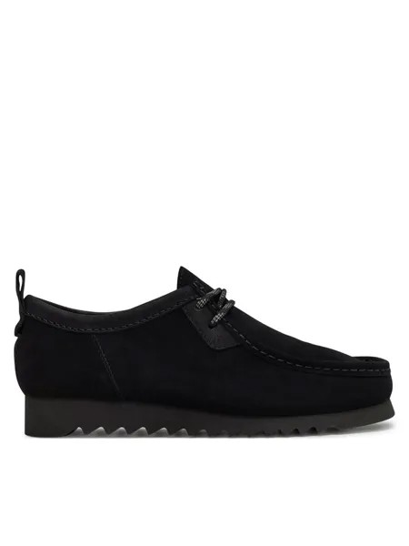 Полуботинки Wallabeeftrelo Clarks, черный