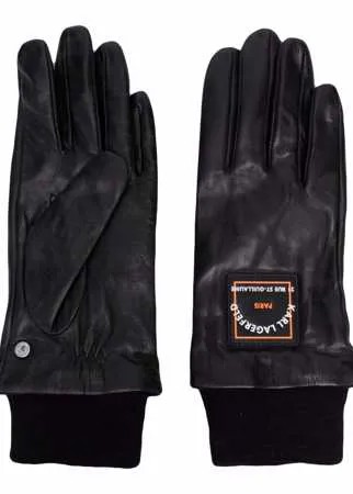 Karl Lagerfeld перчатки с логотипом