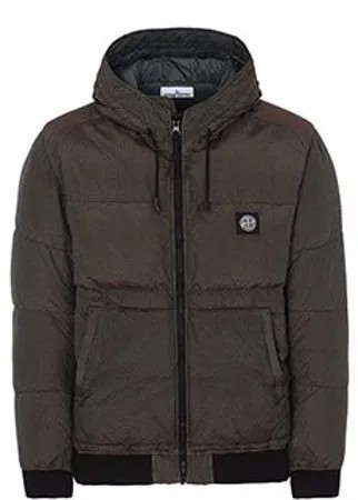 Пуховый бомбер STONE ISLAND