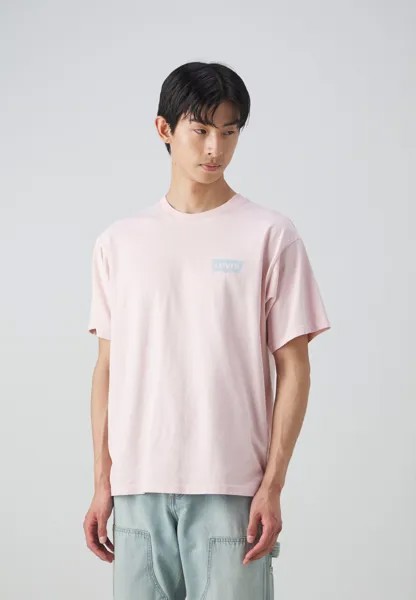 Футболка с принтом Vintage Fit Tee Levi's, фуксия