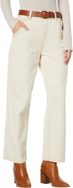 Джинсы Straight Leg Pants w/ Metallic Thread in Warm Whispers Blank NYC, слоновая кость