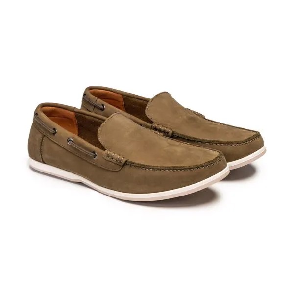 Мужские мокасины Clarks(Morven Sun 26139035), оливковые