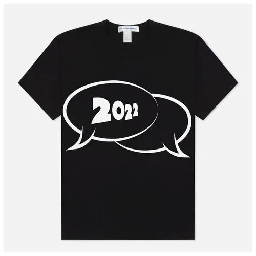 Футболка Comme des Garcons SHIRT, хлопок, размер S, черный