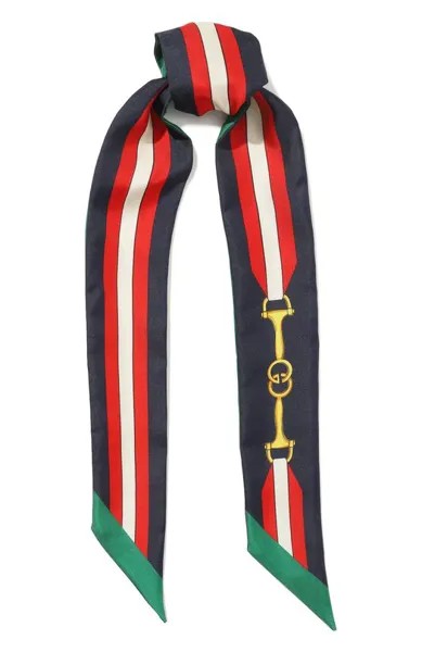 Шелковый шарф-бандо Gucci
