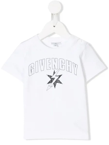 Givenchy Kids футболка с логотипом