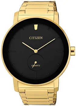 Японские наручные  мужские часы Citizen BE9182-57E. Коллекция Basic