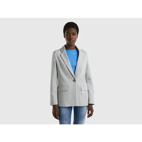Пиджак UNITED COLORS OF BENETTON, размер 42, серый