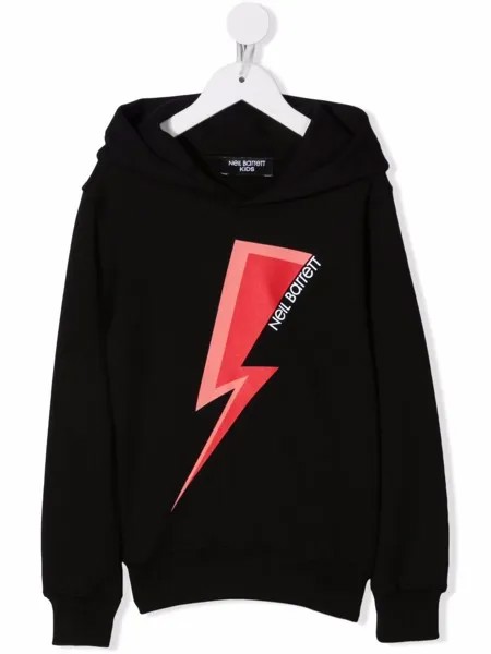 Neil Barrett Kids худи с принтом Thunderbolt
