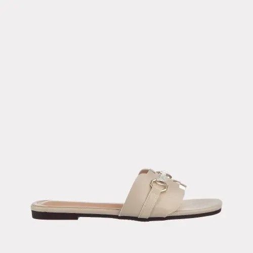 Сабо женские Versiya shop SW516 бежевые 39 RU