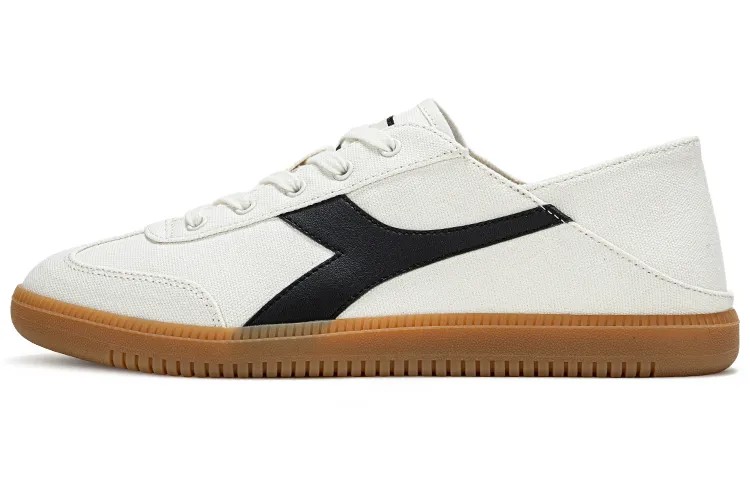 Кроссовки diadora Skateboarding Shoes Unisex Low-top Black, цвет Off White