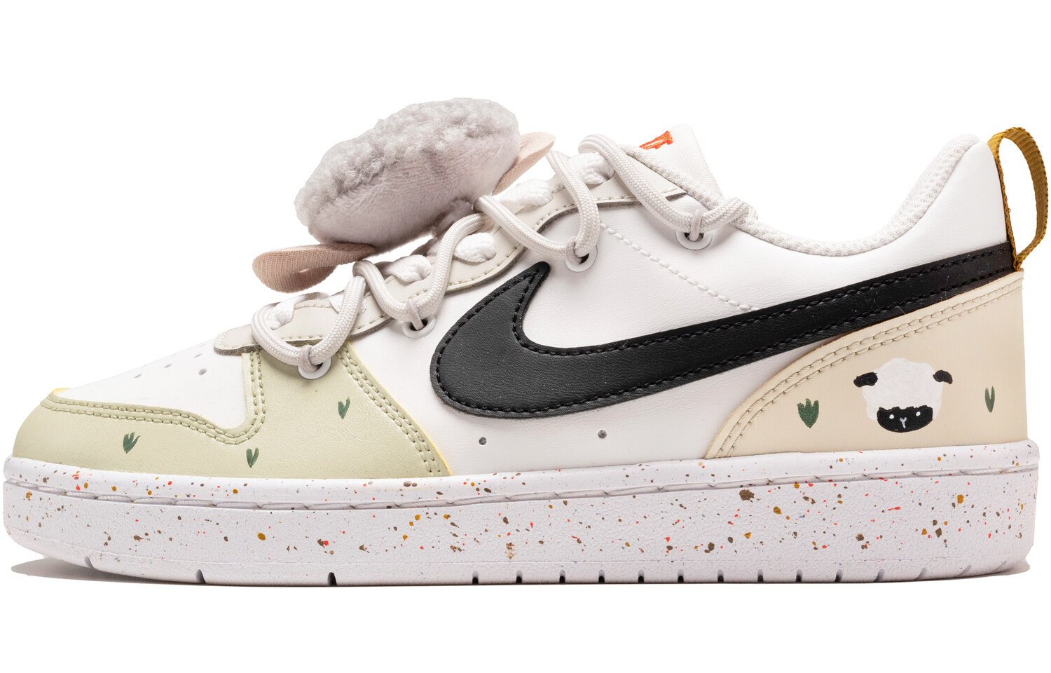 Кроссовки Nike Court Borough 2 Skateboarding Shoes Women's Low-top Khaki, хаки