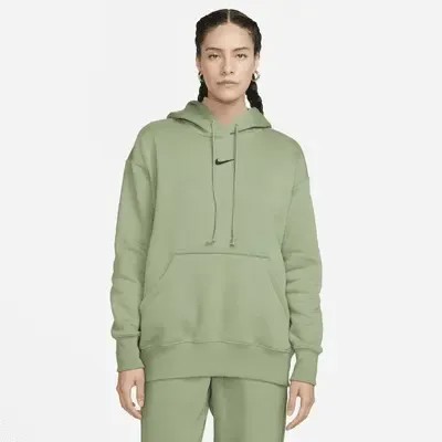 Худи Nike Sportswear Phoenix Fleece, цвет Oil Green/Black