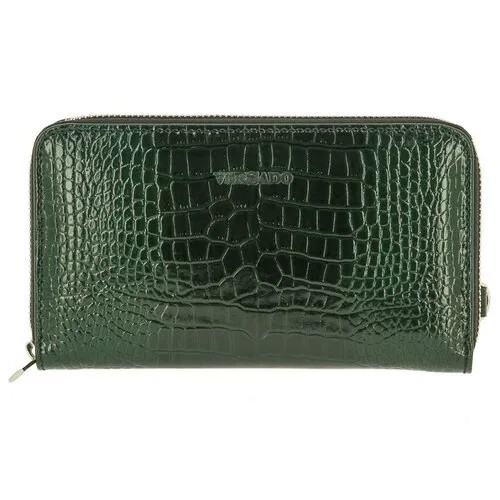 Женский клатч Versado VD036 green croco