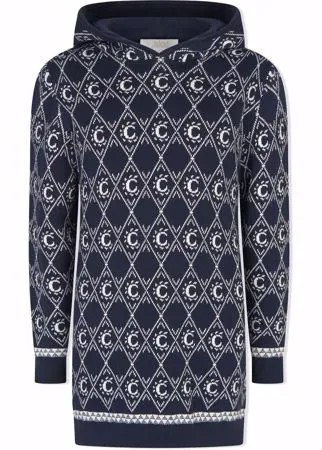 Chloé Kids трикотажное платье с узором
