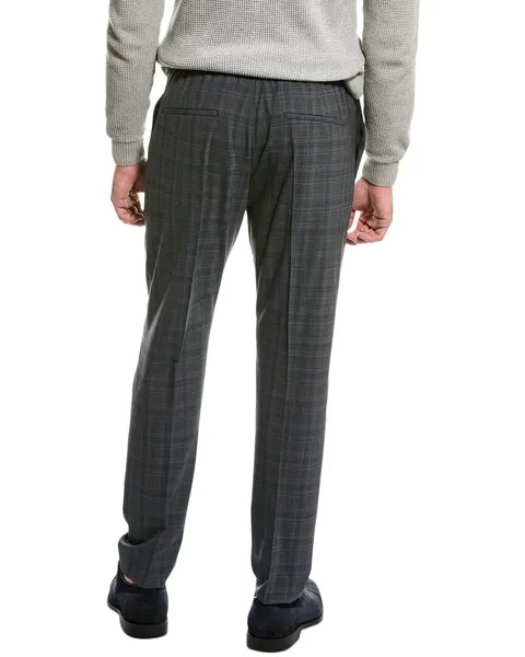 HUGO Брюки из смесовой шерсти Hugo Boss Hugo Hugo Boss, серый