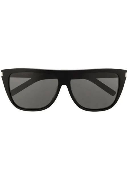 Saint Laurent Eyewear солнцезащитные очки в прямоугольной оправе
