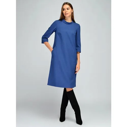 Платье Viserdi, размер 52, голубой