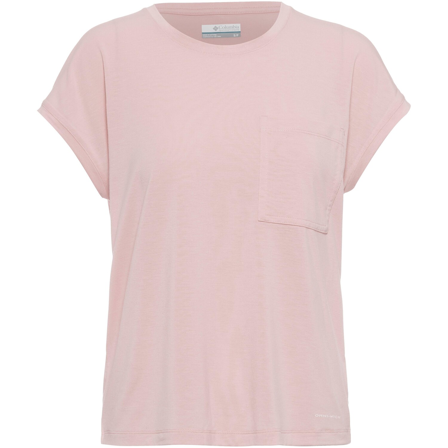 Лонгслив Columbia Boundless, цвет dusty pink