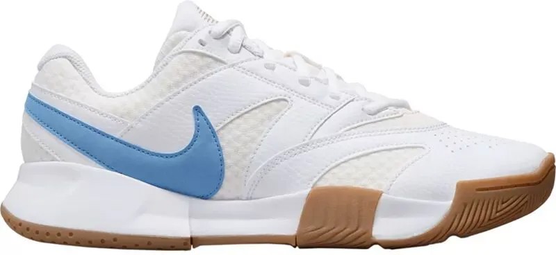 Женские теннисные туфли NikeCourt Lite 4, белый/светло-голубой