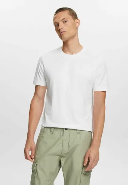 Базовая футболка Esprit, белый
