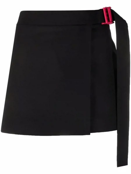 Off-White high-waist belted miniskirt