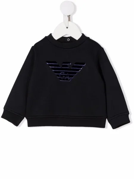 Emporio Armani Kids толстовка с логотипом