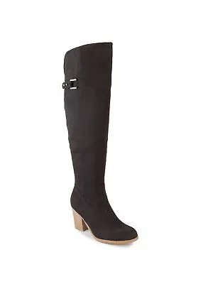 SUGAR Женские черные туфли на каблуке с застежкой-молнией Винни и пряжкой 9 м