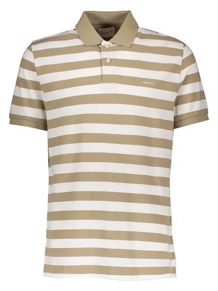 Футболка поло Gant, цвет beige/weiß