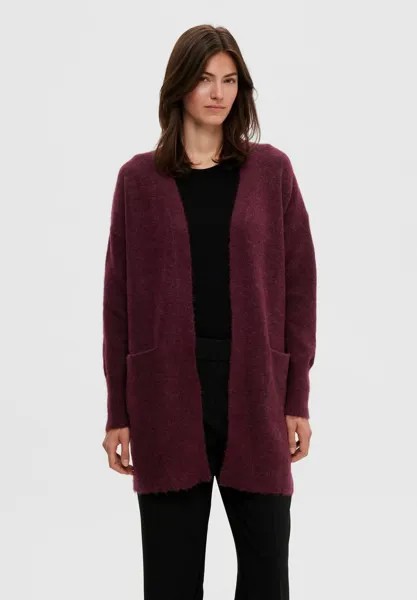 Кардиган Selected Femme, цвет windsor wine
