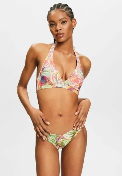 Верх бикини MIT PRINT Esprit, цвет coral red