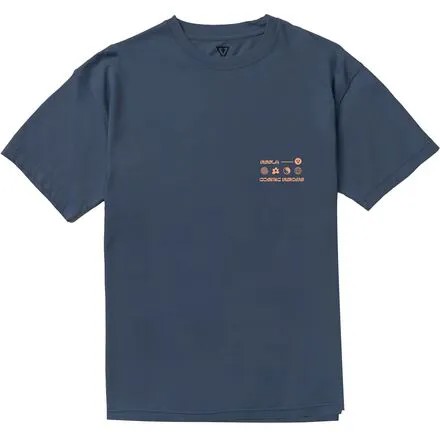 Футболка Super Cosmics Organic мужская Vissla, цвет Dark Denim