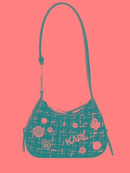 Сумка твидовая K/Pins
