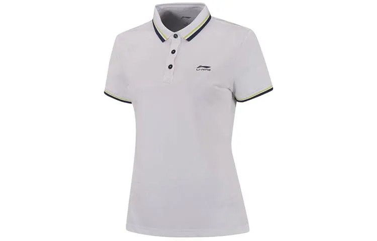 Рубашка поло из коллекции Sports Life, женская, белая Lining