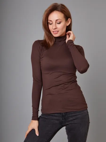 Поло Awesome Apparel Langarmshirt, коричневый