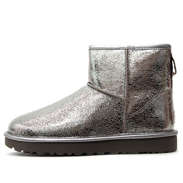 Зимние ботинки Ugg, серебряный