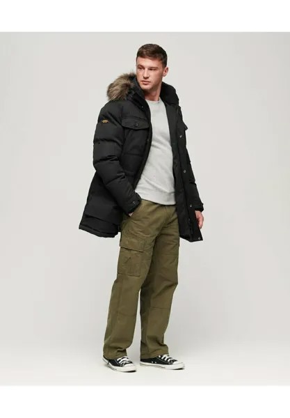 Зимнее пальто CHINOOK Superdry, цвет noir