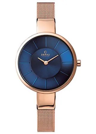 Fashion наручные  женские часы Obaku V149LXVLMV. Коллекция Mesh