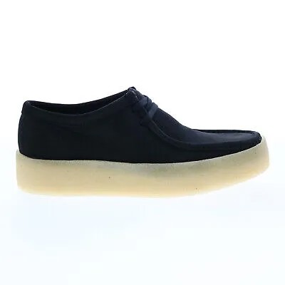 Clarks Wallabee Cup 26158144 Мужские черные оксфорды и туфли на шнуровке, повседневная обувь
