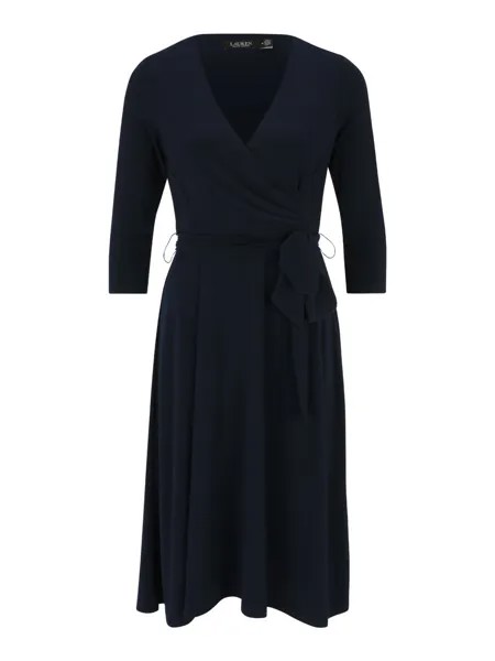 Платье Lauren Ralph Lauren Petite LYNA, темно-синий